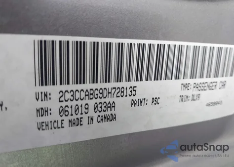 2013 Chrysler 300 300S z USA, uszkodzony, nr VIN 2C3CCABG9DH728135